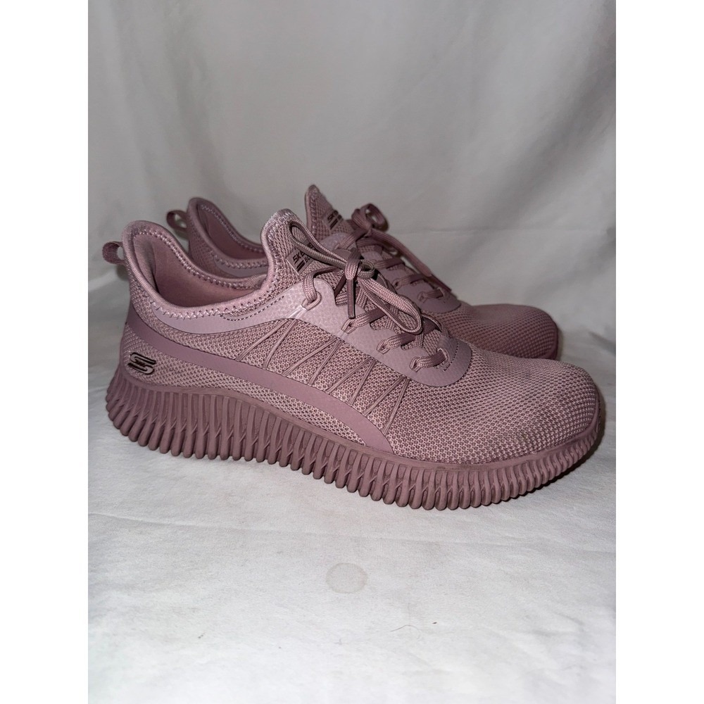 Skechers BOBS Sport Geo New Aesthetics 117417 Women's Sneakers 10 Rose Shoes - Picture 3 of 10